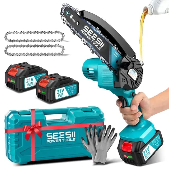 Seesii M6 Pro Tronçonneuse sans fil