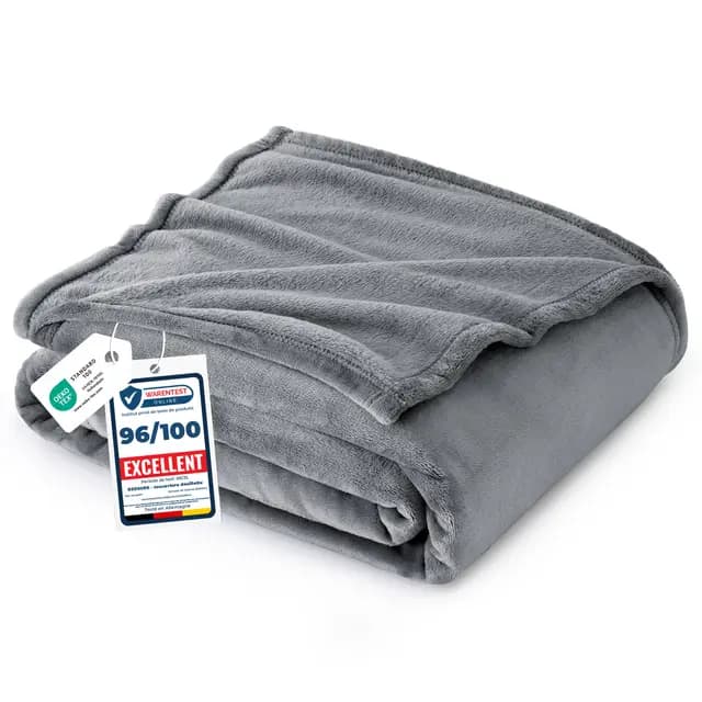 Bedsure Plaid Polaire Couverture Canapé