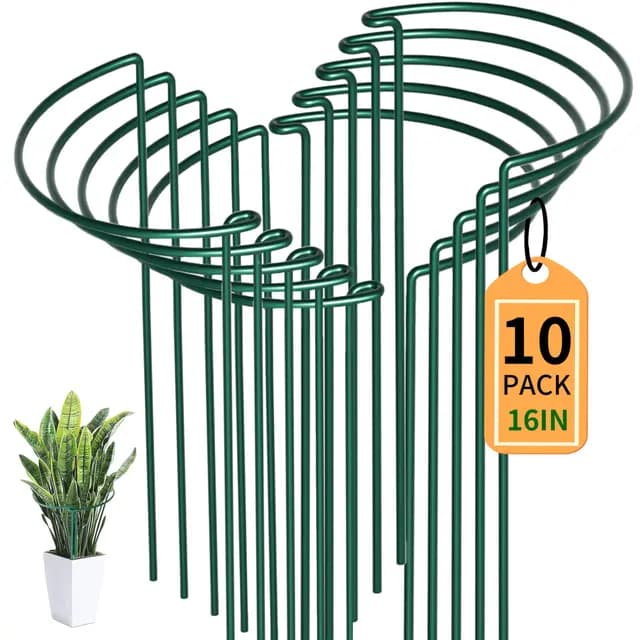 SYITCUN Tuteur plante demi-rond 25x40cm