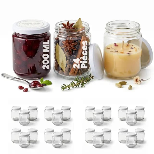 Casavetro 24 Pots Confiture 200ml