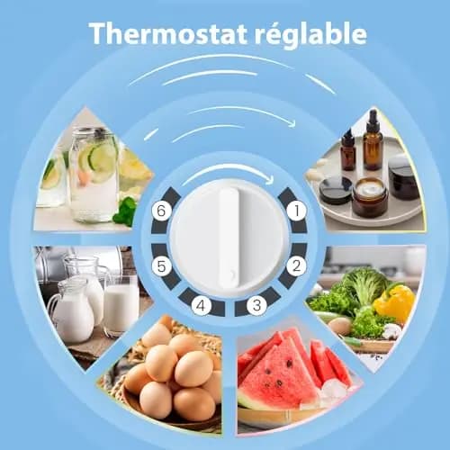 Comfee RCD50WH2(E) Mini Réfrigérateur 43 L Blanc