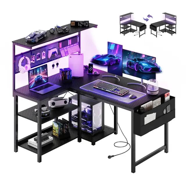 YOUDENOVA Bureau Gaming L 120x80cm