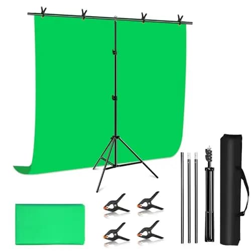 PULUZ Fond Vert 2x2m Kit Portable