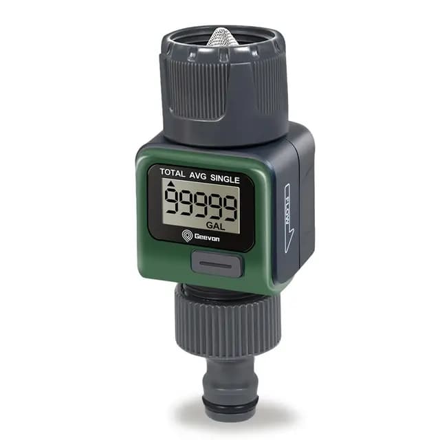 Geevon Compteur d'eau pour jardin