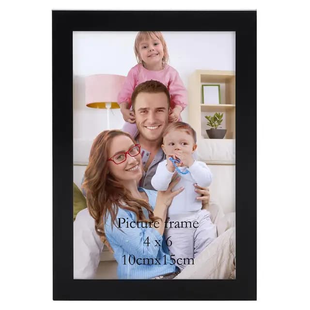 Giftgarden Cadre Photo 10x15 cm Noir
