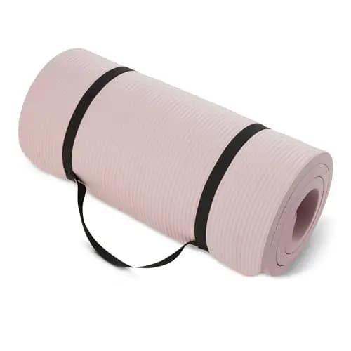 Amazon Basics Tapis de Yoga Rose – Image 1