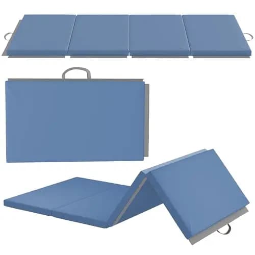 HOMCOM Tapis de gymnastique pliable – Image 1