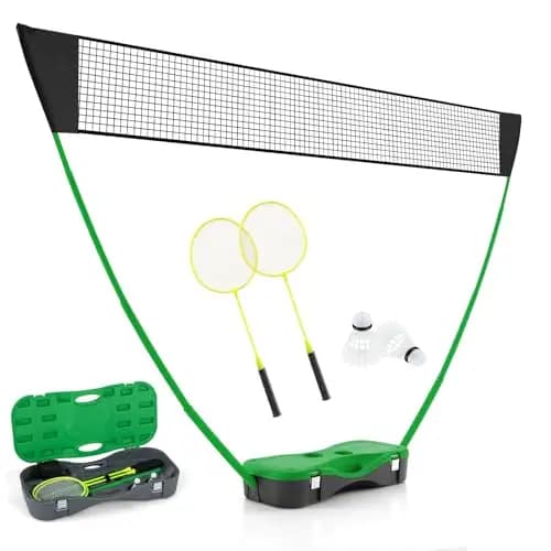 COSTWAY Kit Badminton Extérieur