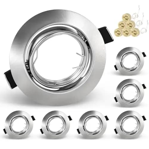 KEJIYILT Lot de 6 Spots LED GU10