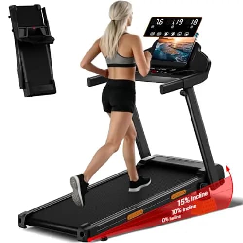 LONTEK Tapis de Course Pliable