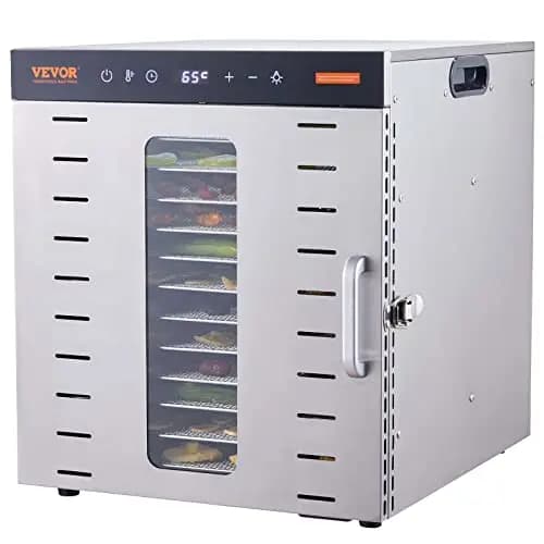 VEVOR Déshydrateur Alimentaire 10 Plateaux