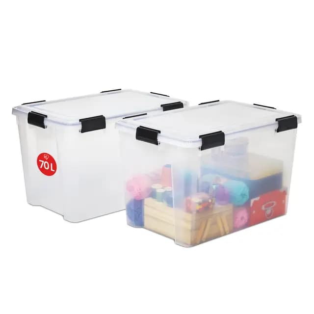 Iris Ohyama Boîte de Rangement 70L