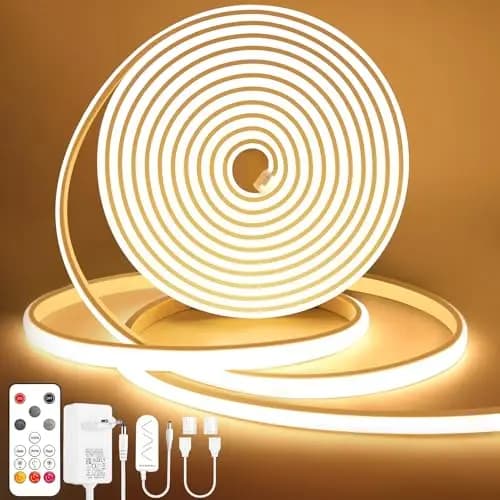 Lamomo Ruban LED COB Blanc Chaud