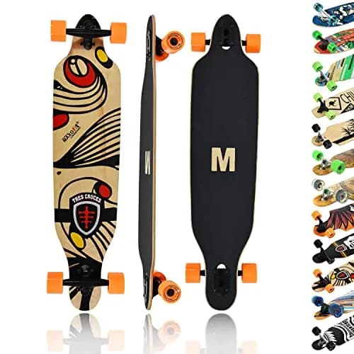 Maxofit Longboard en Bois