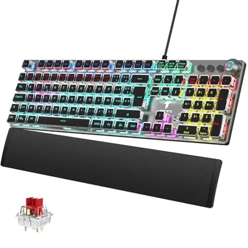 TECURS MK205 Clavier gaming mécanique