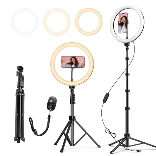 ATUMTEK Anneau lumineux 12" avec trépied