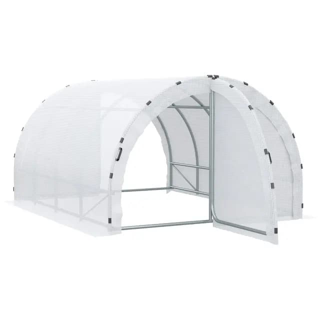 Outsunny Serre Tunnel 12 m²