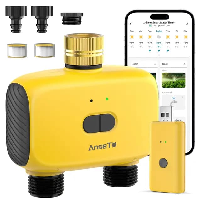 AnseTo YZD02 Programmateur Arrosage WiFi