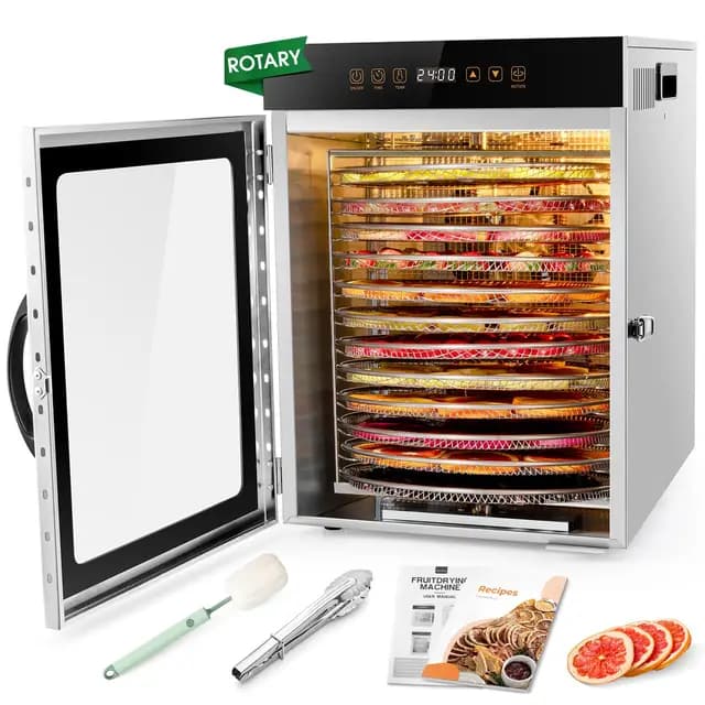 Kwasyo Déshydrateur Alimentaire 12 Plateaux