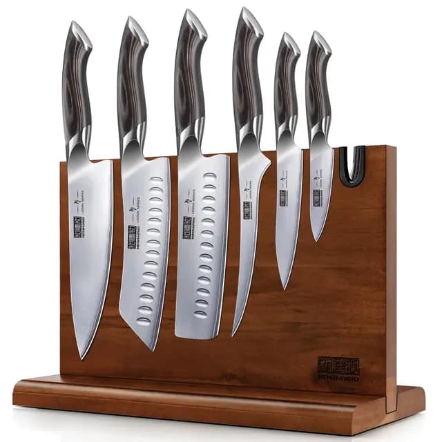 HOSHANHO Lot de 7 Couteaux de Cuisine
