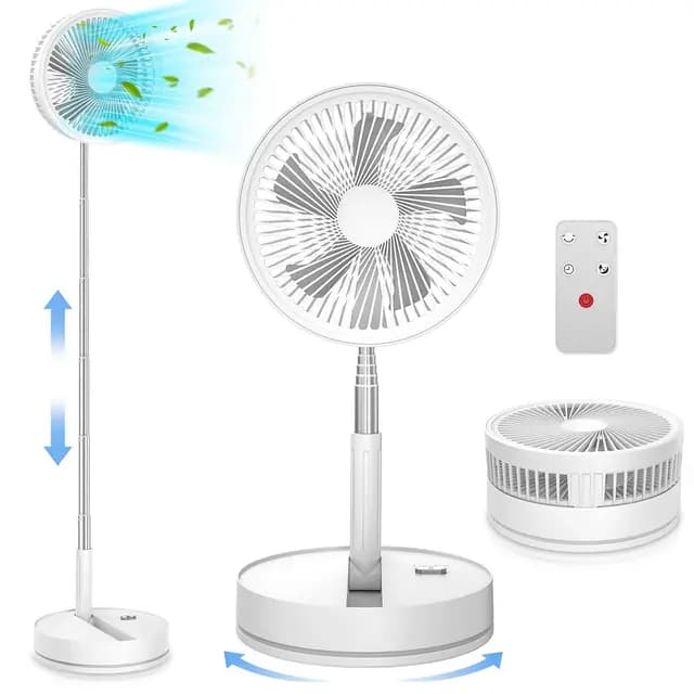 LBSTP Ventilateur de Bureau Silencieux