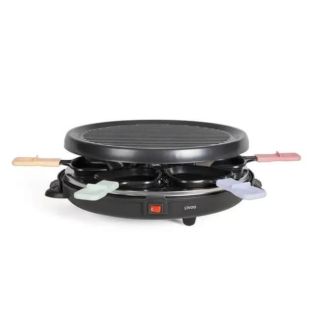 Livoo DOC207P Appareil à raclette 6 personnes