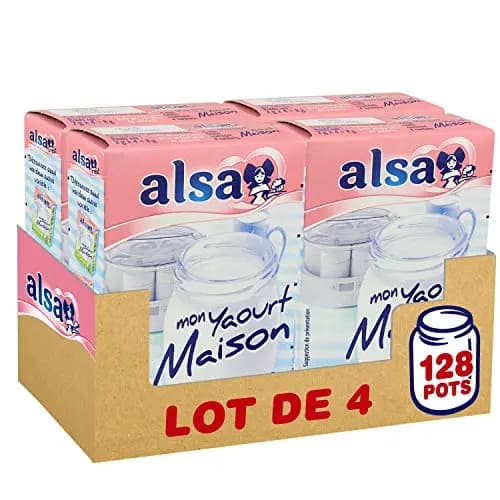 Alsa Mon Yaourt Maison 128 Pots