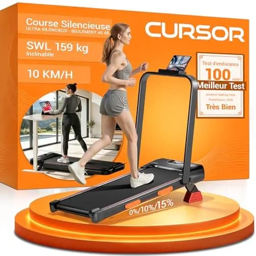 CURSOR Fitness Tapis de Course Pliable