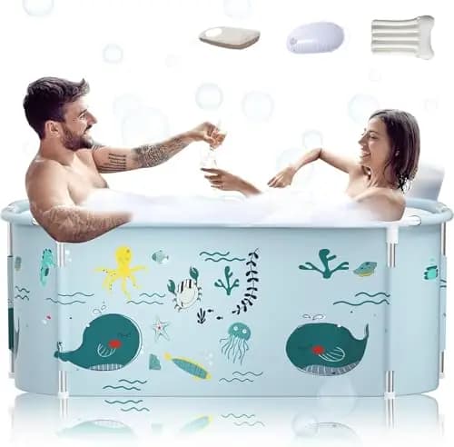 Kiseely Baignoire Pliable 140cm – Image 1