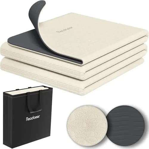 READAEER Tapis de yoga pliable