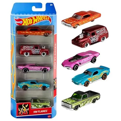 Hot Wheels Lot de 5 Voitures Miniatures