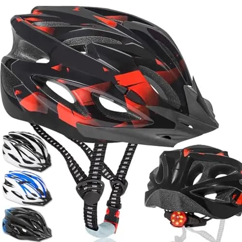 NXPZ Casque Vélo LED Réglable