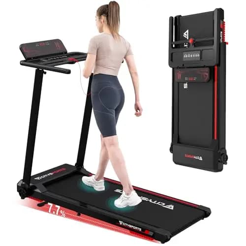 CITYSPORTS Tapis de course pliable 12 km/h