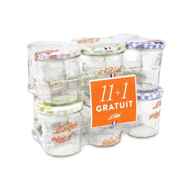 Le Parfait Confituriers Lot de 12
