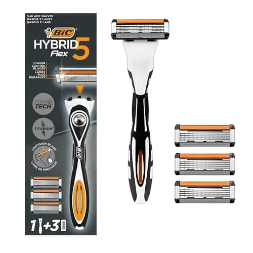 BIC Hybrid 5 Rasoir rechargeable