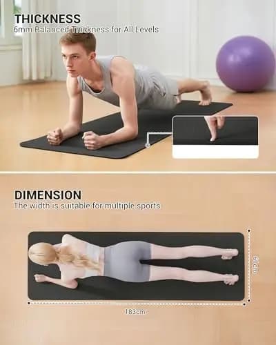 Narwhal Yoga Tapis de sport antidérapant