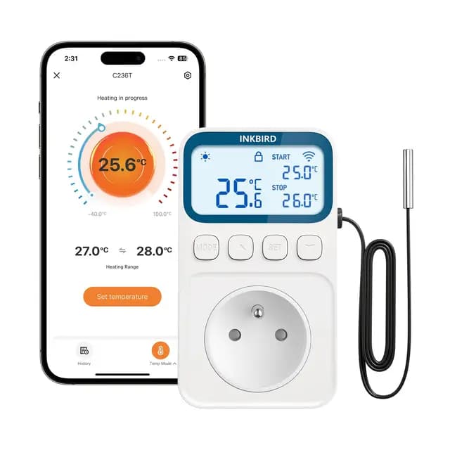 Inkbird C236T Thermostat Connecté