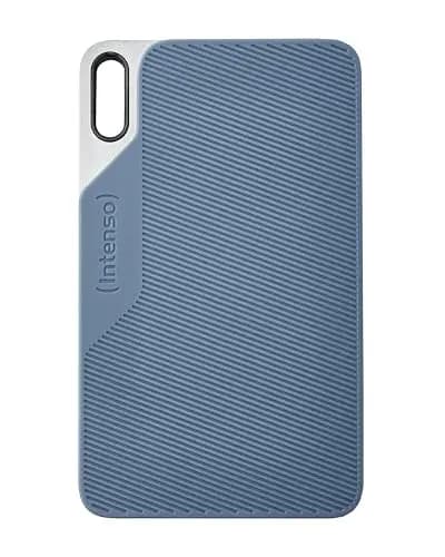 Intenso Disque dur externe SSD TX100, 500 Go Portable Solid State Drive, Super Speed USB 3.2 Gen 1x1 (5 Gbit/s), jusqu'à 500 Mo/s – Image 1