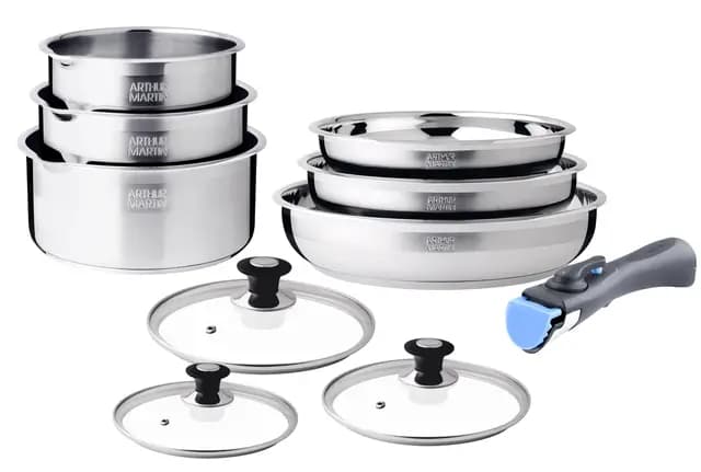 Arthur Martin Batterie de Cuisine 10 Pièces