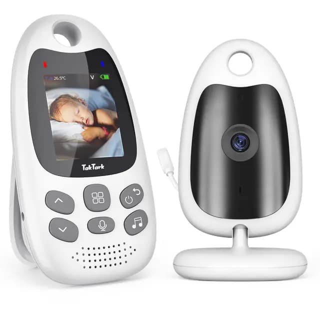 TakTark Babyphone Caméra Dôme 480p Vision Nocturne
