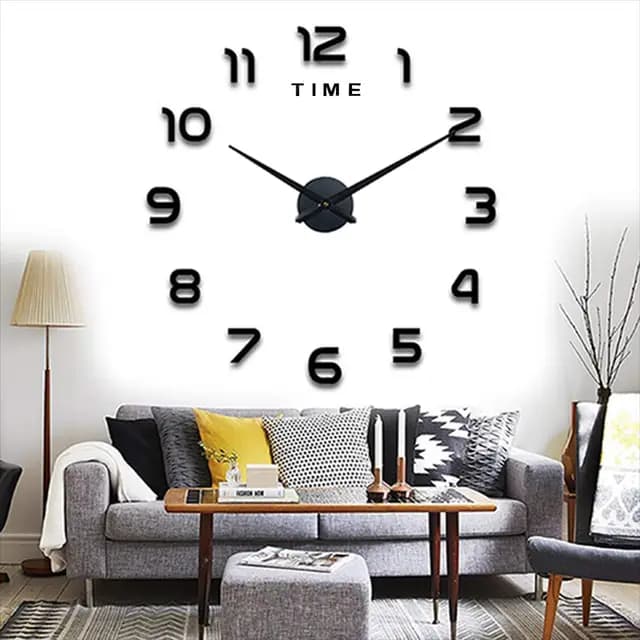 Yolistar Grande Horloge Murale Moderne