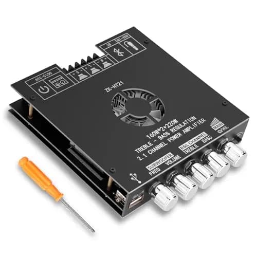 Jaxiyun ZK-HT21 Amplificateur HiFi Bluetooth