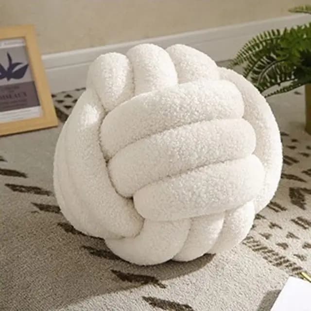 Bigougem Coussin décoratif en velours