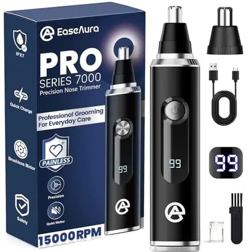 EaseAura NT-PRO-7000 Tondeuse Nez et Oreilles