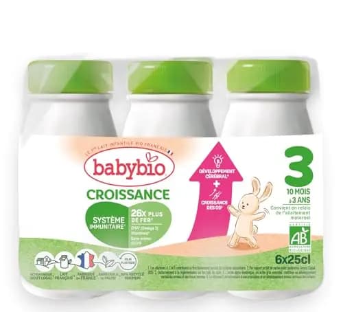 Babybio Croissance Lait Bio