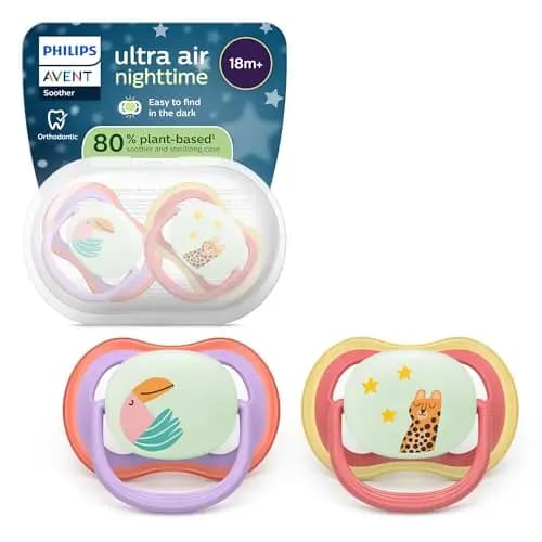 Avent Sucettes de nuit phosphorescentes