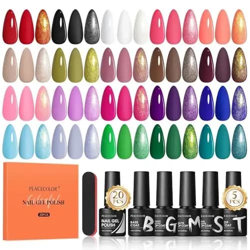 PEACECOLOR Kit Vernis Semi Permanent