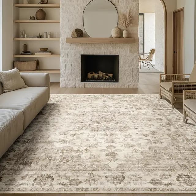 HUGEAR X23IU0090E Tapis Vintage Beige