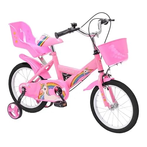 Baroni Toys Vélo Licorne Enfant