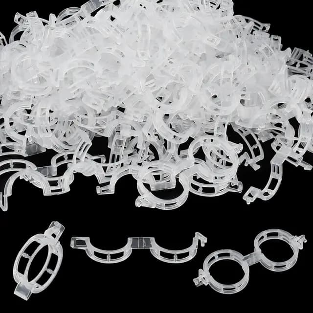 NAROSEBE 300pcs Clips Plantes Tuteur